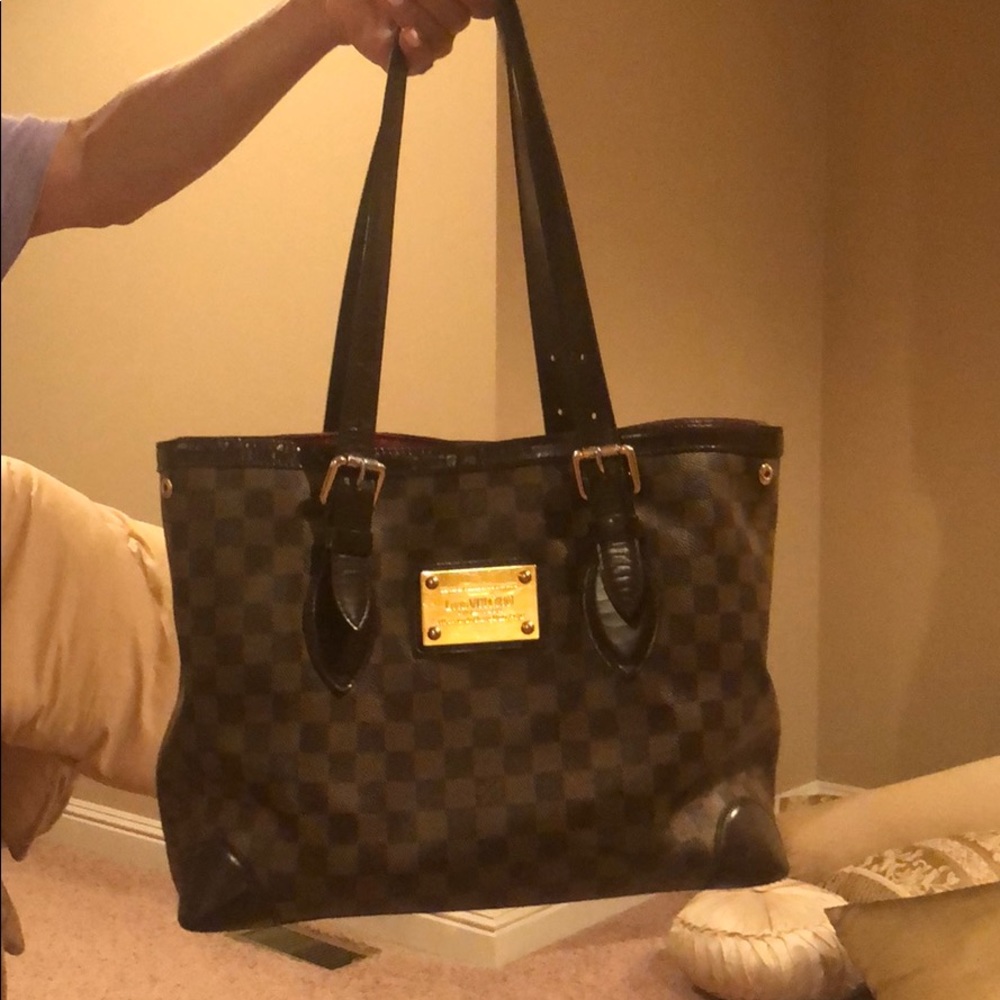 100% AUTHENTIC HAMPSTEAD MM LOUIS VUITTON BAG!